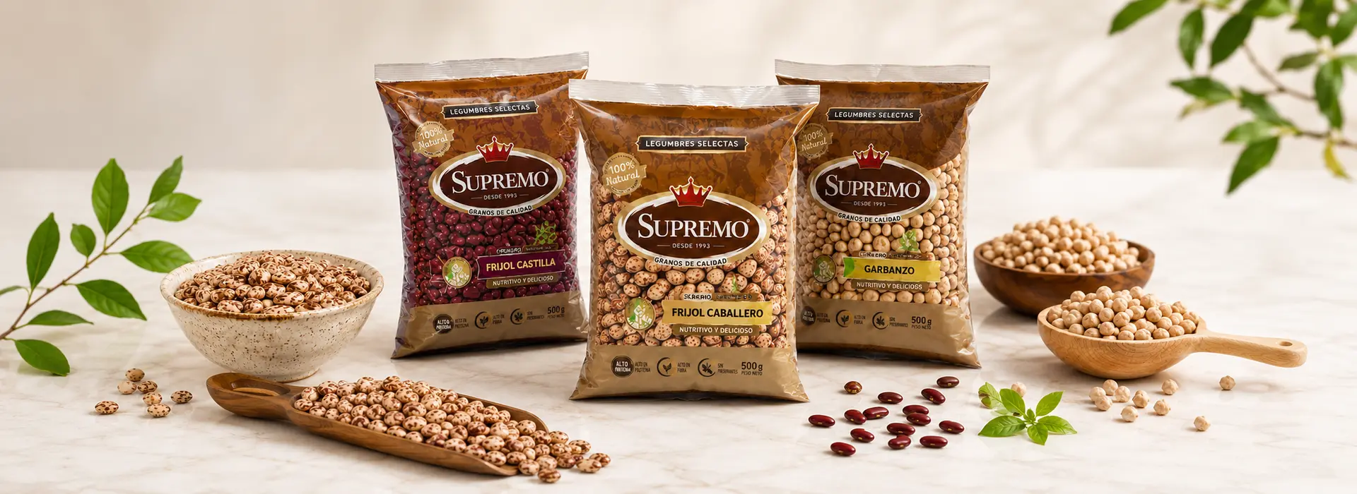 Productos Supremo Peru Bean, calidad de exportaciu00f3n